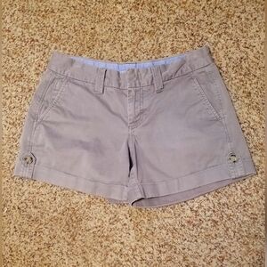 Banana Republic Stretch Gray Shorts Size 4